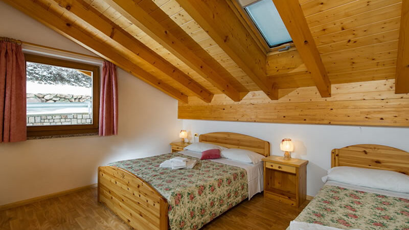 camere dolomiti inverno