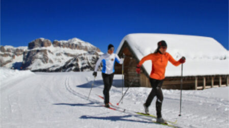 sci fondo dolomiti val di fiemme